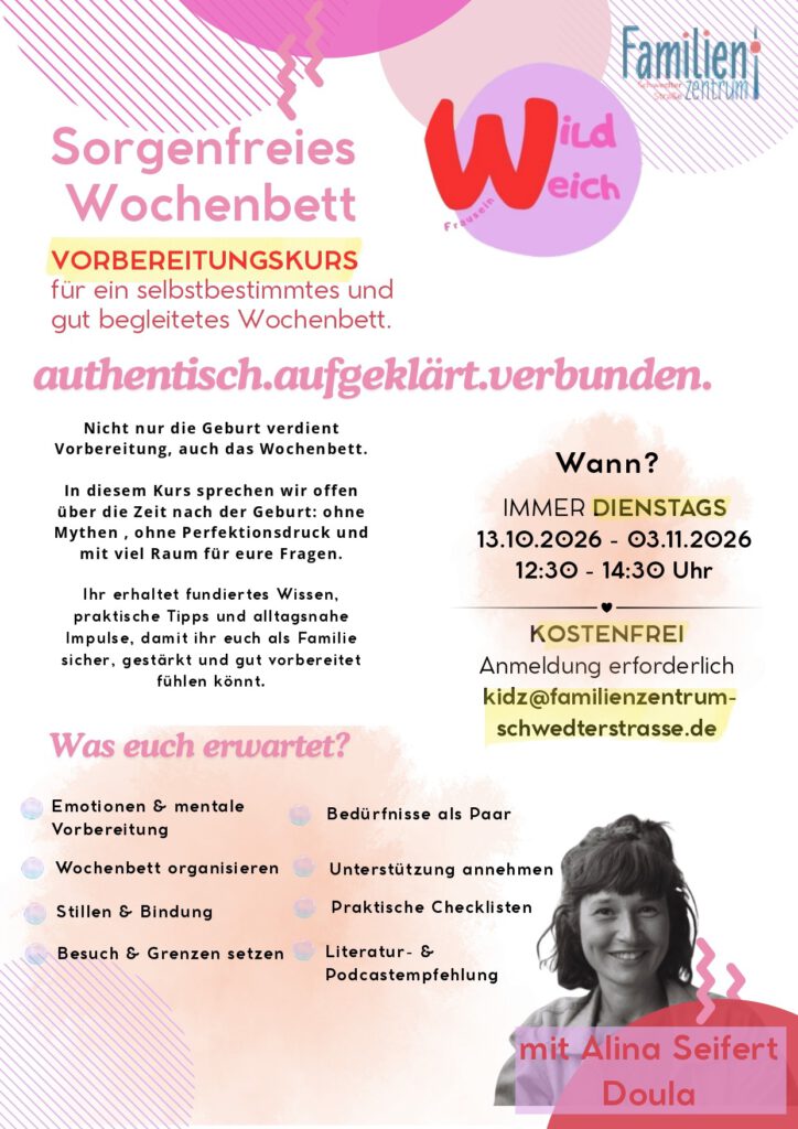 Vorbereitungskurs - Sorgenfreies Wochenbett